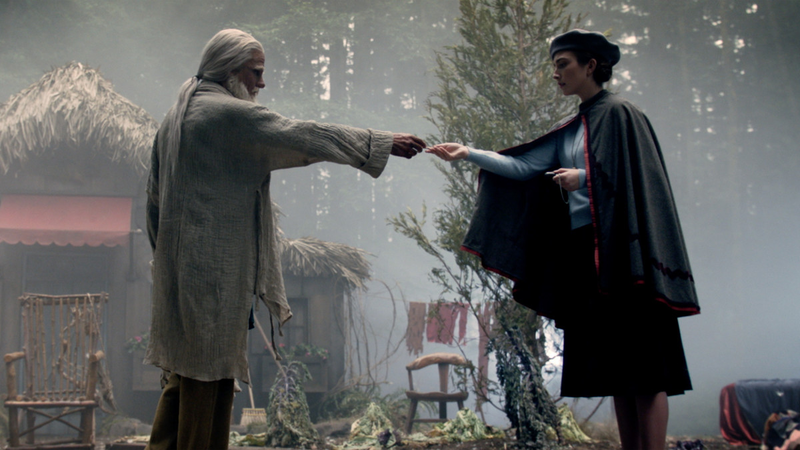 Quentin rocks a wizard beard, because he’s a wizard. Jane’s beret and cloak are adorable.